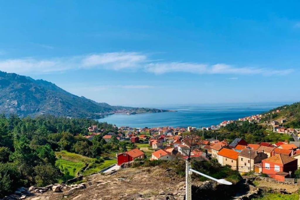 Villa Solpor De Ezaro Dumbría Esterno foto
